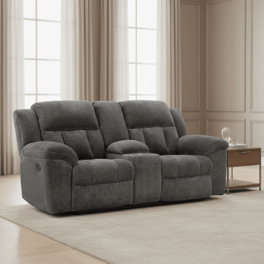 Frohn Reclining Loveseat with Console