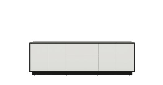 Metropolitan Sideboard Cabinet - Black and White