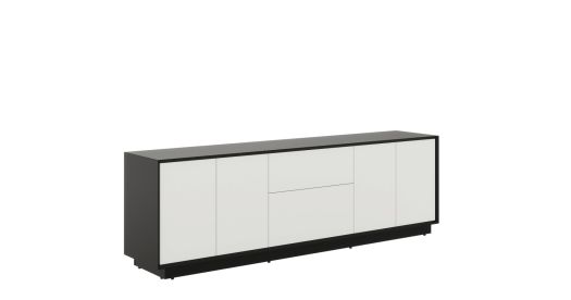 Metropolitan Sideboard Cabinet - Black and White