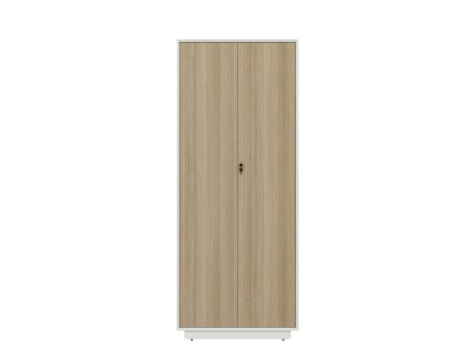 Chamfered Full Height Cabinet - Wood