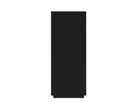 Chamfered Full Height Cabinet - Black