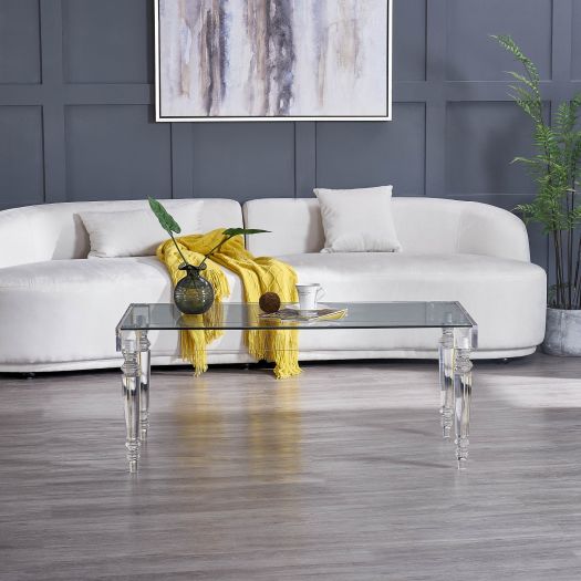 Ganley Acrylic Coffee Table