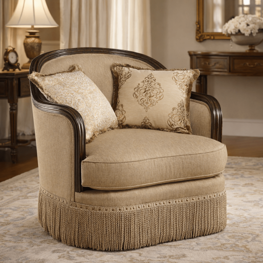 Giovanna Golden Quartz Matching Chair
