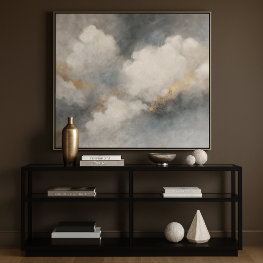 Glaze Console Table-Onyx