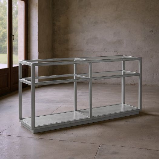 Glaze Console Table-Vintage Blue