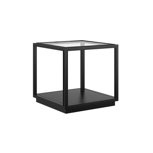Glaze End Table-Onyx