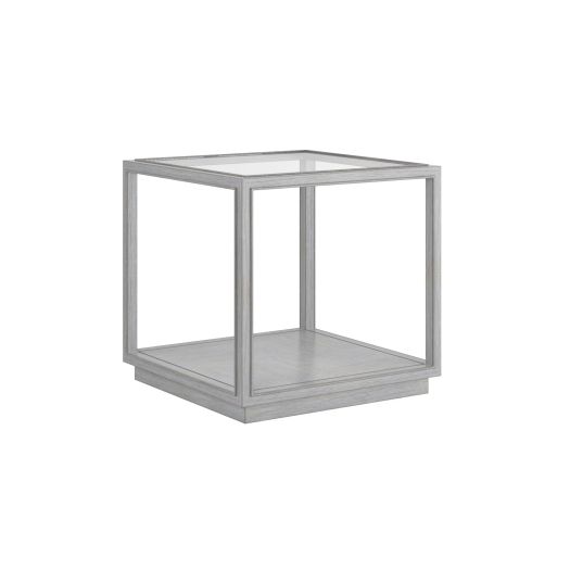 Glaze End Table-Vintage Blue