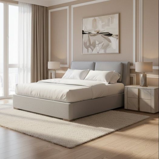 Grant Pillow Track 6/6 Uph Bed -Aluminum