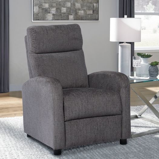 Gray Musk High Leg Recliner