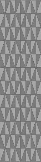 Gray Triangle Pattern Rug