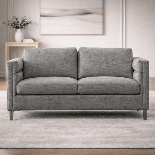 Grey Cloud Loveseat