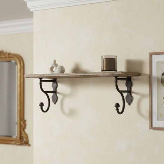 Gualdo Wood Wall Shelf