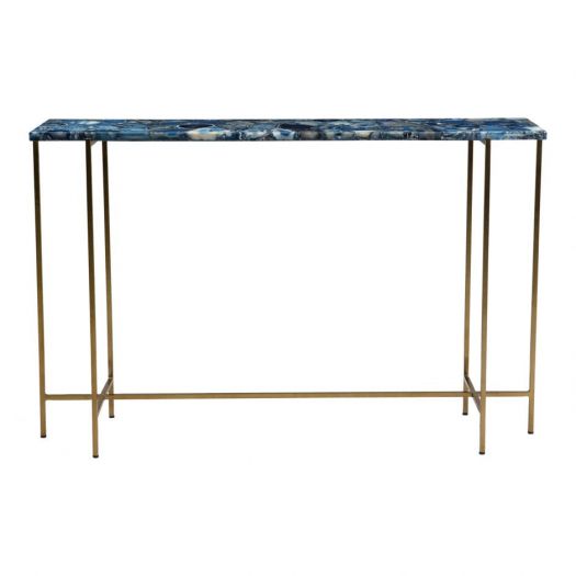 Blue Agate Console Table