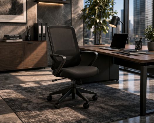 Aero Task Chair – Black