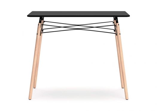 Jaspeni Black/Gray,Natural Home Office Desk