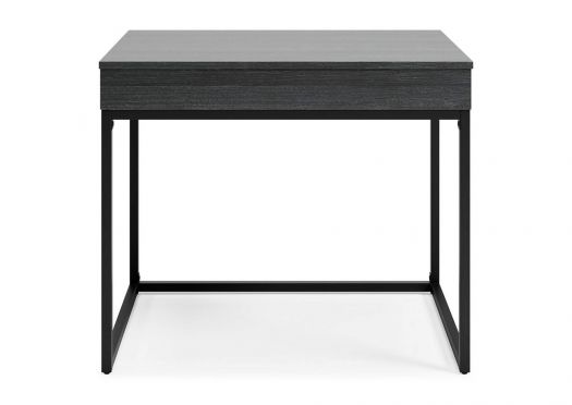 Yarlow Black/Gray Home Office Lift Top Desk