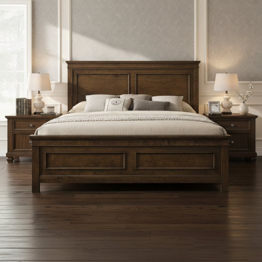 Haarlem Espresso Bed