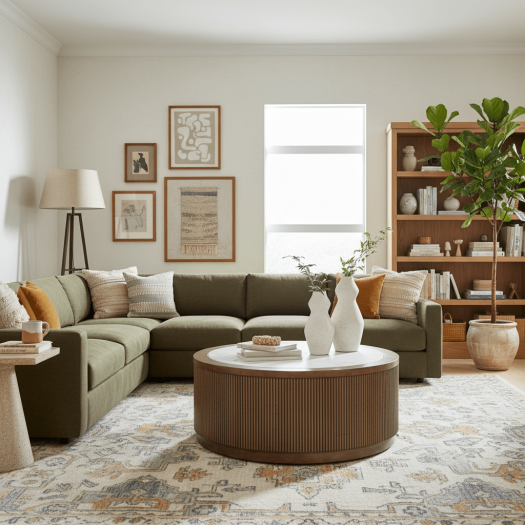 Hadonna Round Cocktail Table