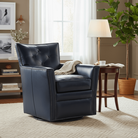 Hamptons Swivel Club Chair