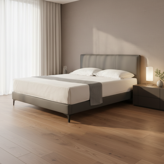 Harbor of Dreams Grey King Bed (King/Queen)