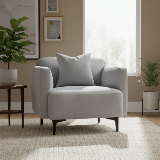 Harmony Grey Chair W90