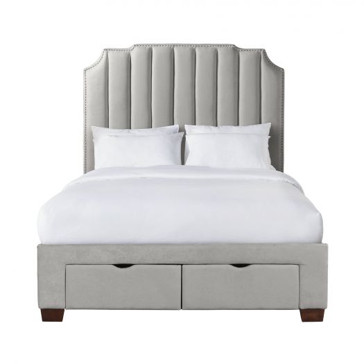 Harper Grey Queen Bed