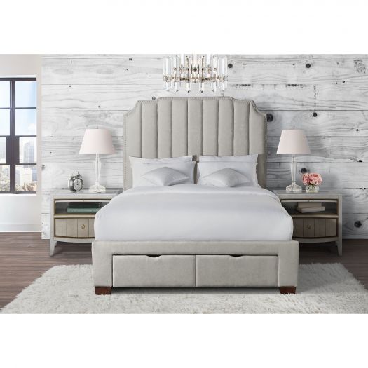 Harper Grey Queen Bed