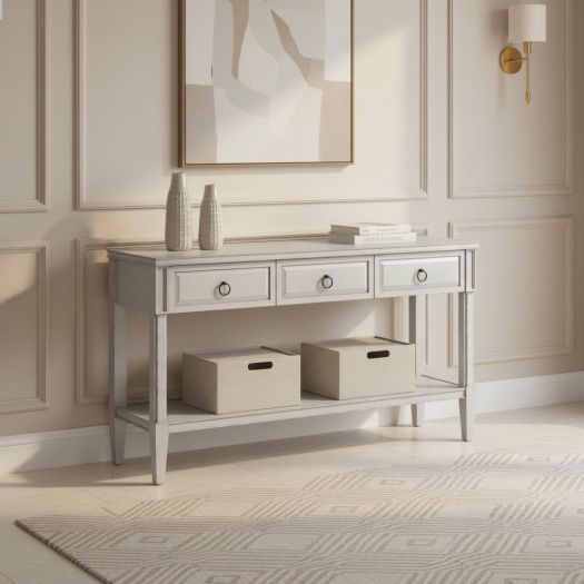 Harper Vintage Blue Console Table