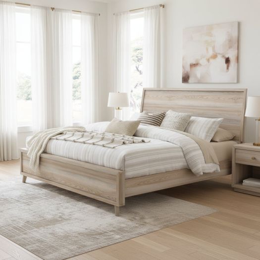 Hasbrick King Slat Panel Bed