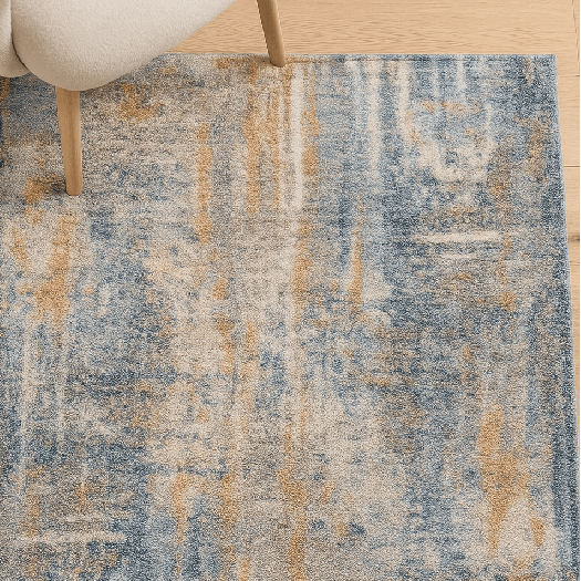 Hazel Dark Blue Rug