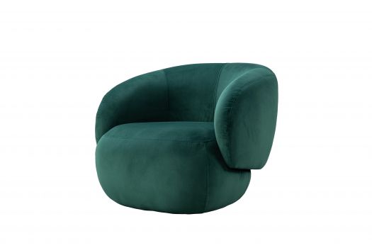 Velvet Green Accent Chair