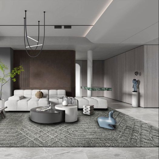 Helix Dark Brown Rug