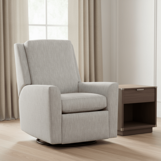 Hickory Arm Manual Swivel Glider Recliner
