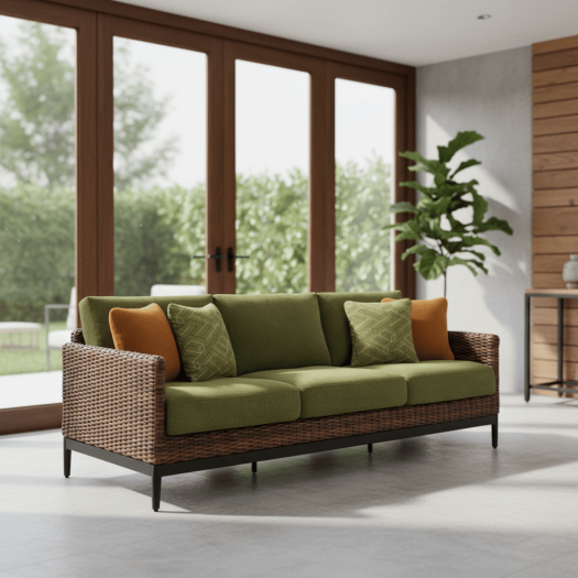 Horizon Hall Outdoor Sofa with Cushion