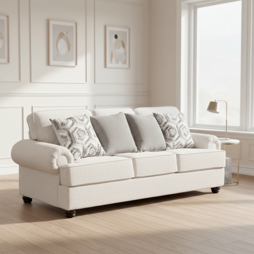 Horizon Stationary Sofa + 5 pillows