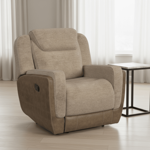 Hornet Motion Glider Recliner in Rancho Beige