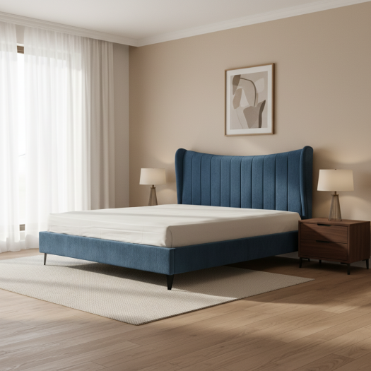 HR Blue Bed