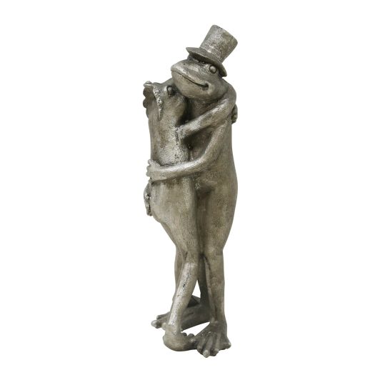 HUGGING FROGS FIGURINE