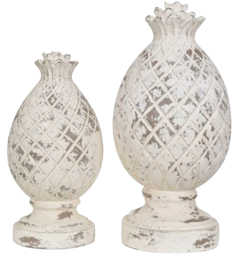 Pineapple Finials Set of 2