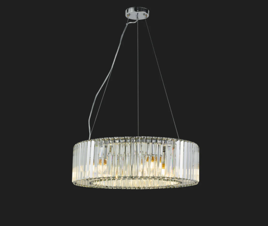 17.5cm H crystal chandelier