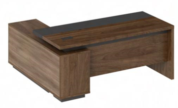 desk modern 1600 - Left Hand Norica