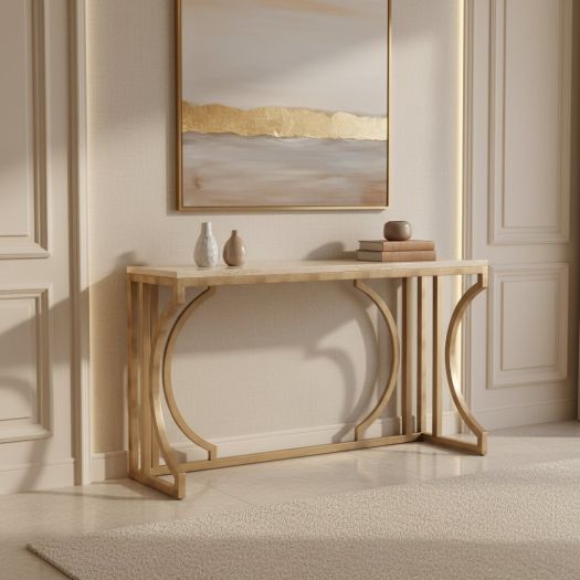 Intersect Sofa Table