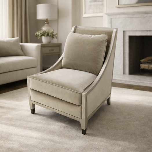 Intrigue Harper -Crystal Accent Chair