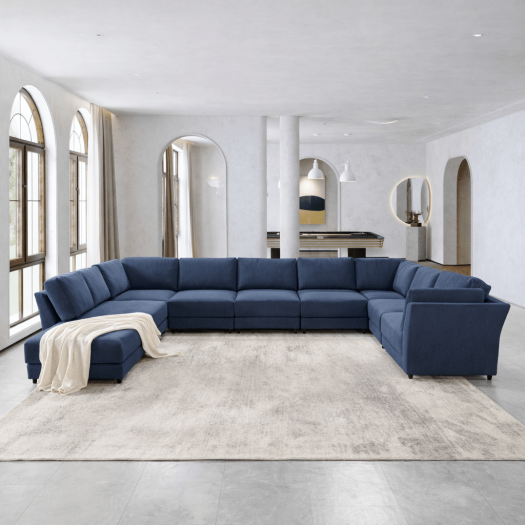 Isabella Blue Sectional