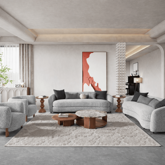 Jamie Grey Living Room Set