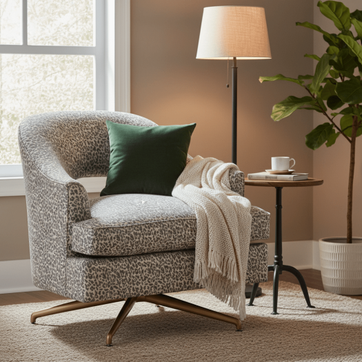 Jamie Memory Swivel Chair
