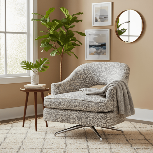 Jamie Memory Swivel Chair