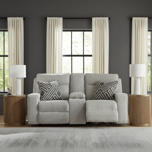 Jasperson Power Reclining Loveseat with Console