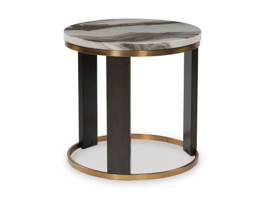 Jazmore Round End Table