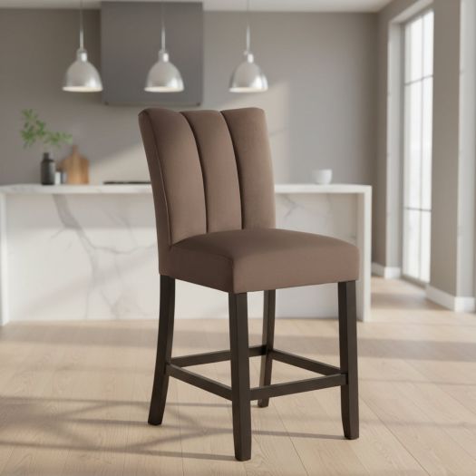 Jazmore Upholstered Barstool